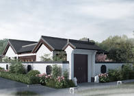 Personalized Light Steel Prefab Metal Homes Earthquake Proof 100 Years Life Chinese Style House