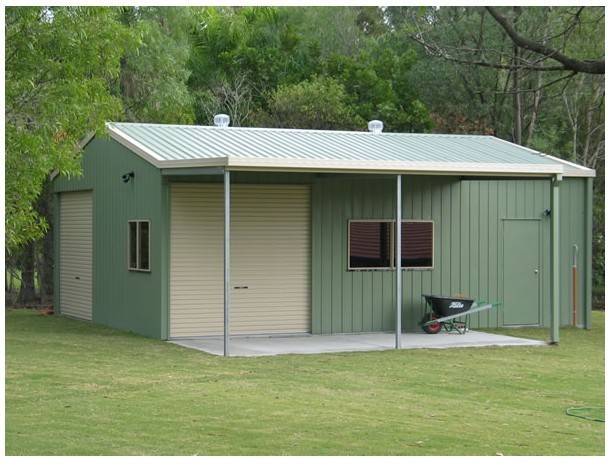 Metal Car Sheds / Portable Garage For Car Parking for sale - Metal ...