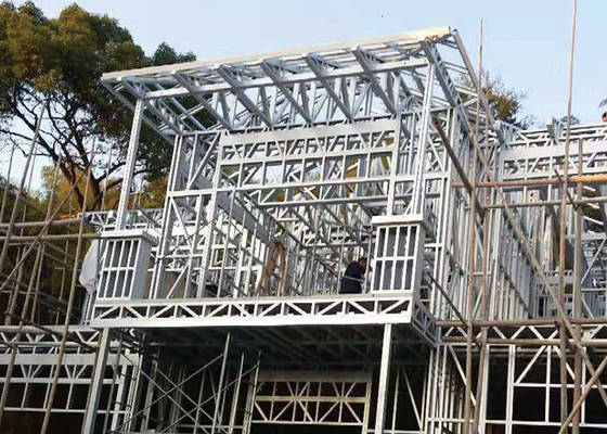 AS/NZS Light Gauge Steel Prefabricated Homes Luxury Prefab Modular Home Kits
