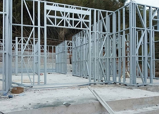 AS/NZS Light Gauge Steel Prefabricated Homes Luxury Prefab Modular Home Kits
