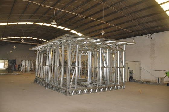 Prefabricated House Modular Home Prefab Garden Studio With Light Steel Frame Storage