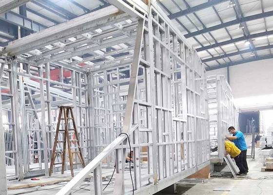 Fast Installation Prefab Light Steel Frame Structure Australia Standard Granny Flats