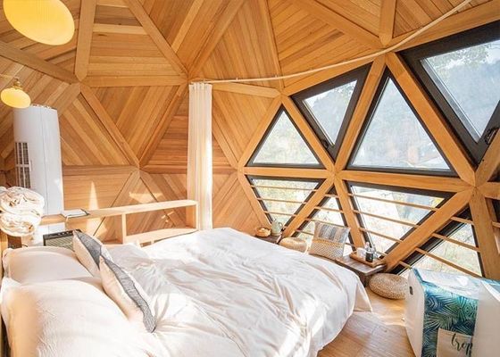 Modular Dome  House Prefab Garden Studio Homes In Light Gauge Steel Frame For Resort