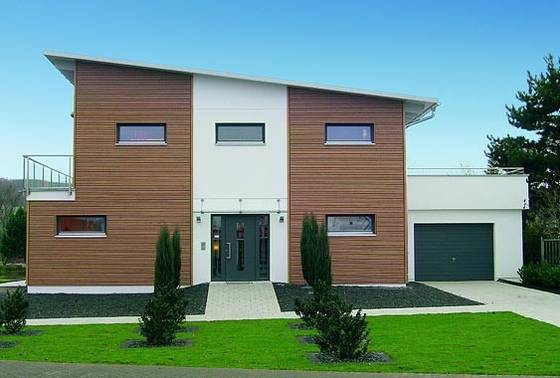 ICC EN-1090  Light Steel Prefabricated 2-Storey Luxury Villa Houses With Washbasin , Shower