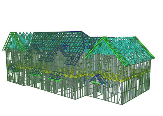 Efficient Prefabricated Apartment Buildings With Light Gauge Steel Frames In The UK
