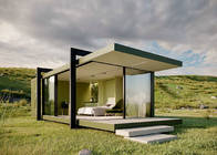 Stylish And Functional Outdoor Space Solution Prefab Light Steel Frame Overwater Bungalow