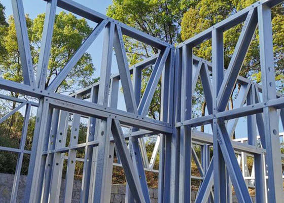 Light Steel Frame prefab villa house Metal Modular Home