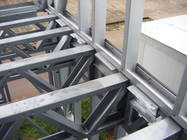 Quick Installation Fireproof Metal Car Sheds &amp;Light Steel Frame Metal Storage Sheds With Light Steel Frame Structure