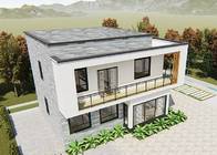 Quality Eco Friendly Prefabricated Light Steel Frame House Luxury Villa For Family
