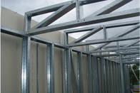 Prefabricated Light Steel Frame Houses / Hurricane Resistant Prefab House