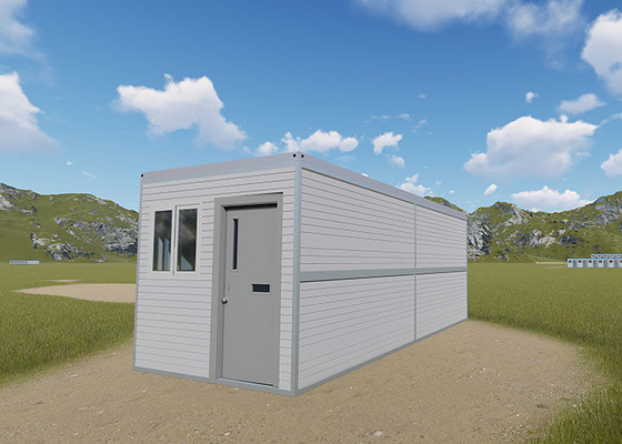 Light Gauge steel Modular Home Prefab Folding Container Houses 20FT 40FT for Affordable Emergency Shed