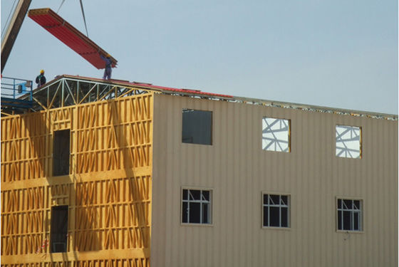 Low-Cost Prefab Commercial Buildings / Energy Saving Prefab Metal Building Panelized Home Kits