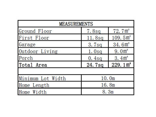 High Quality Villa Wooden House Luxury AS/NZS Prefabricated Light Steel Frame Houses