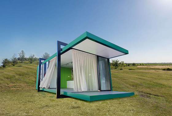 Light Steel Frame Prefab Cabin In China A Modular Fast Assembly Cabin AS/NZS