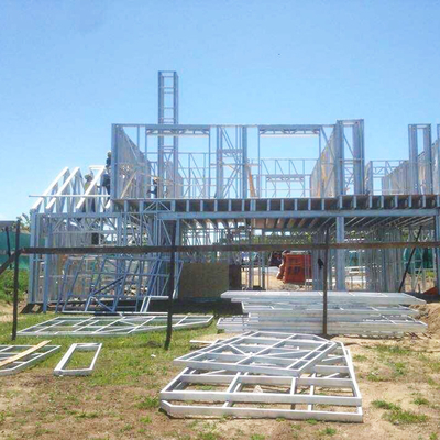 Light Gauge Steel Modern Prefab Living Home Luxury Two Storey Prefabricated Steel Structure Villa House