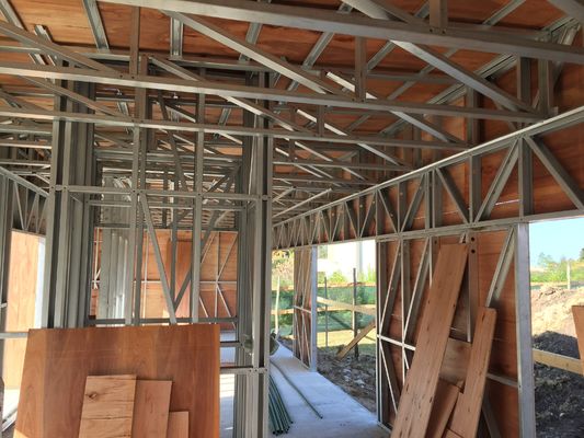 Prefabricated Light Steel Villas House Quickly To Assemble On Site In Uruguay