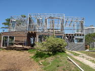 Light Gauge Steel Prefab Villa Two Story Houses Morden Design Hurricane Resist Homes