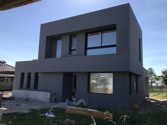 Light Steel Structure Villa Of Contracted Style / Prefab Steel Prefab Villa Steel-Structure