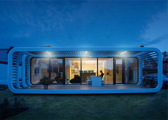 Prefabricated Modular Home Light Steel Frame House Of Hotel Unit Garden House