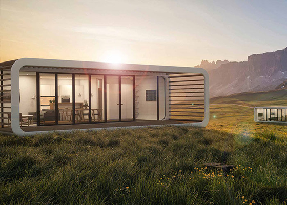 Prefabricated Modular Home Light Steel Frame House Of Hotel Unit Garden House