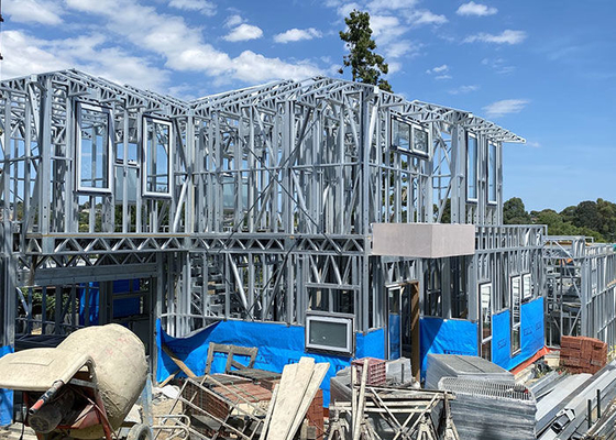 Light Steel Frame prefab apartment buildings modular home with AU/EU/USA Standard