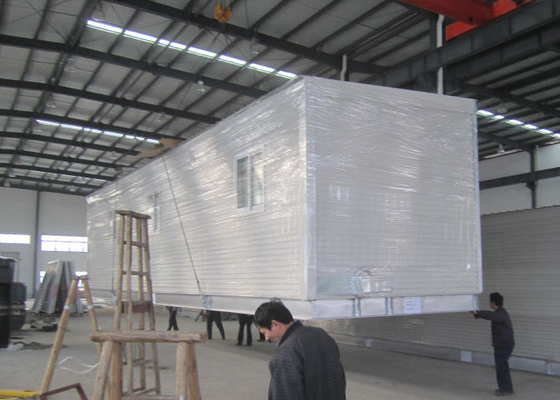 Prefab Container House Public Model House Toilet PU Sandwich Panel  Convinient Build Toilet