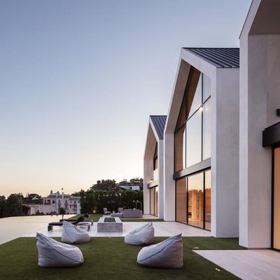 2 Story Villa Prefabricated Light Gauge Steel Frame House Modular Home Multi Family Home