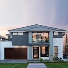 2 Storey Modular Home Luxury Prefab Light Gauge Steel Frame House With Australian Standard And European Quality
