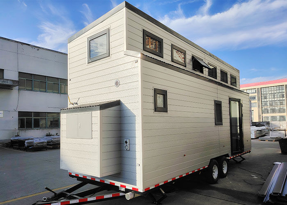 AS/NZS Standard Light Steel Prefab Tiny House On Wheels Kit Home For Adventurous Travelers