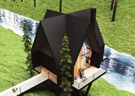 Modular Home Prefab Garden Studio With Light Steel Frame And Expansive Deck Area