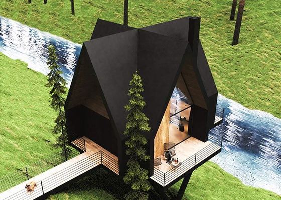 Prefab House Luxury  Cabin Wiht Light Steel Frame Modular Home Home For Airbnb
