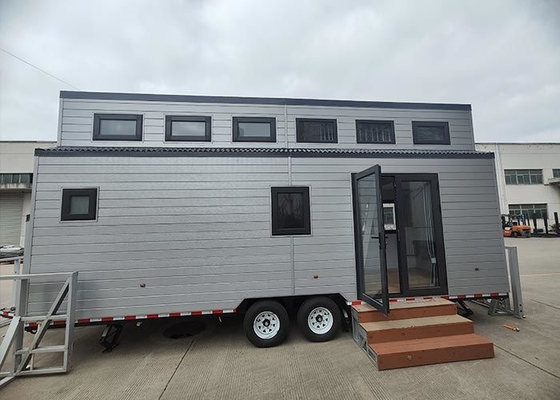 AS/NZS/US Standard Light Steel Prefab Tiny House On Wheels Modular Home Kit