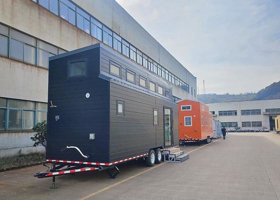 AS/NZS/US Standard Light Steel Prefab Tiny House On Wheels Ready To Ship Modular Home Kit