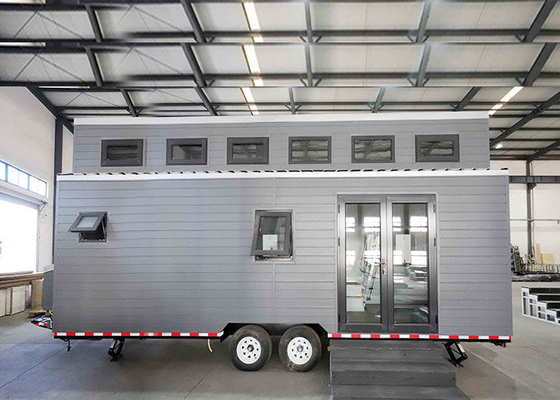 Lightweight Modular Home Prefabricated Houses With Light Steel Structure Tiny House On Wheels