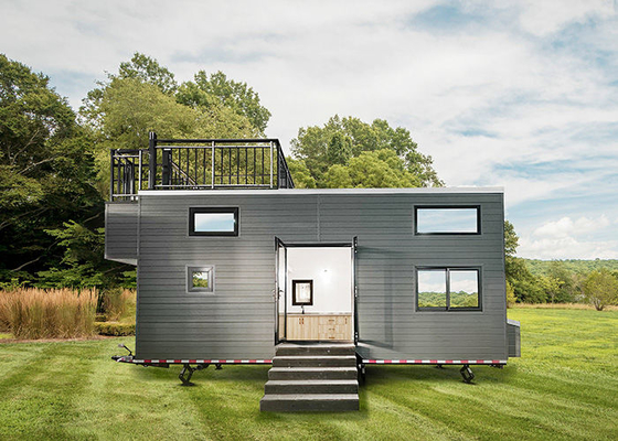 US Stander Eco-Conscious Living And Architectural Ingenuity Prefabricated Tiny House On Wheels