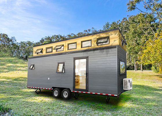 Prefabricated Modular Home Tiny Home On Wheels With Light Steel Frame Modular Home