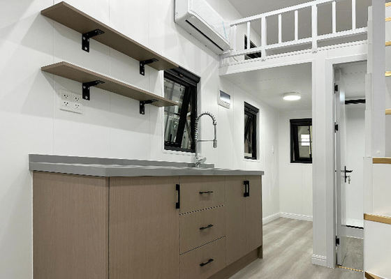 US Approved Tiny House On Wheels, Affordable Eco-Conscious 2 Bedroom Prefab Tiny Home