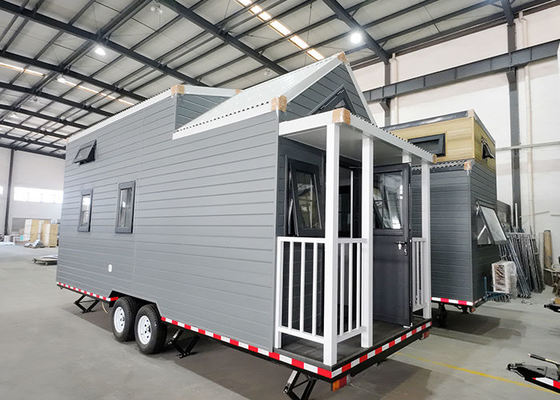 EU/AU/USA Standard Light Steel Framing  Prefab Homes Motorhome On Wheels With 3 Bedrooms