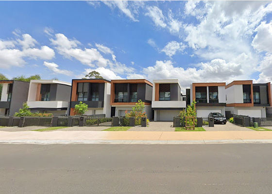AS/EU/US Standard Prefab Apartment Buildings With Light Steel Frame For Spacious Living Area