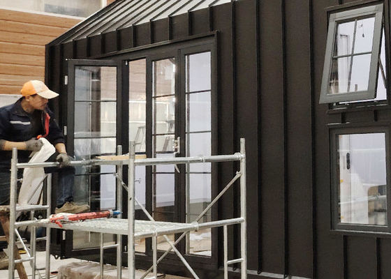 European Modular Home Prefabricated Tiny Homes On Wheels Ready To Ship Built By DeepBlue Smarthouse