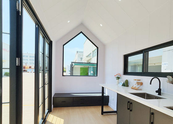 NZ/AU/EU Approved Portable Mobile Tiny House On Wheels With Optional Loft