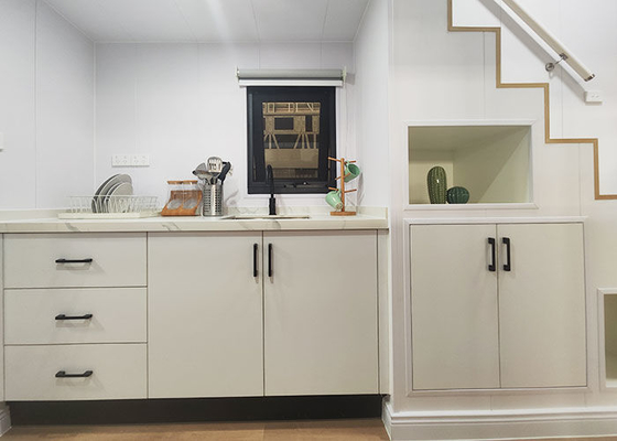 Tiny House With Bathroom And Kitchen Luxury Prefabricated Home Ready To Ship