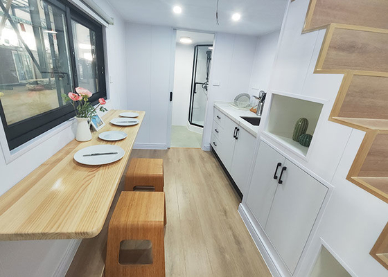 Tiny House On Wheels For AS/NZS/USA Luxury Mobile Home With 2 Bedrooms