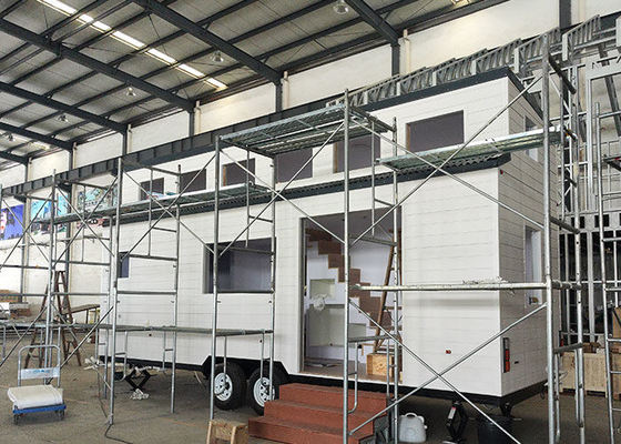 Affordable 2-Bedroom Tiny House On Wheels - Prefabricated Cabin tiny home