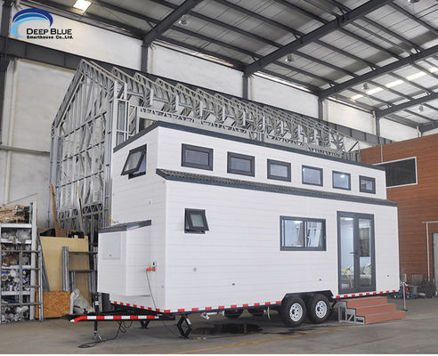Affordable 2-Bedroom Tiny House On Wheels - Prefabricated Cabin tiny home