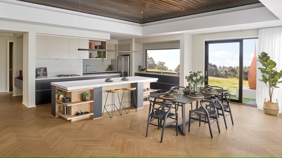 Villa AS/NZS/USA Light Steel Frame Modern Prefab House Luxury Modular Home