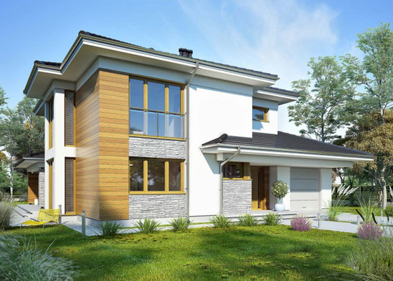 Modern Living Space Prefab Light Gauge Steel Framing For Single Family Homes