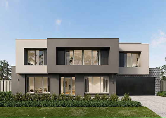 AS / NZS Prefabricated Home Kit Light Steel Frame New Manufactured Homes For Sale