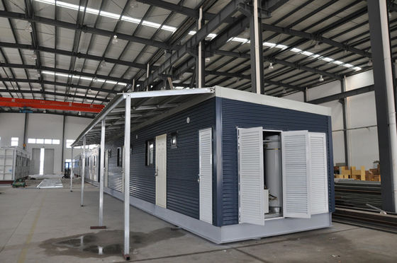 Combination Prefabricated Light Steel Prefab House / Prefab Modular Home Kit Granny Flaat