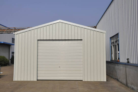 Light Gauge Steel Frame Prefabricated Metal Car Parking Sheds Low Cost Quick Assemble